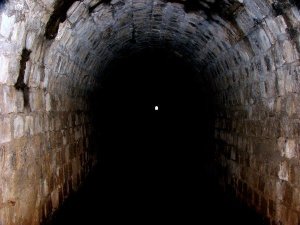 light at the end of the tunnel....photo from deviantart.com by zoop zoop